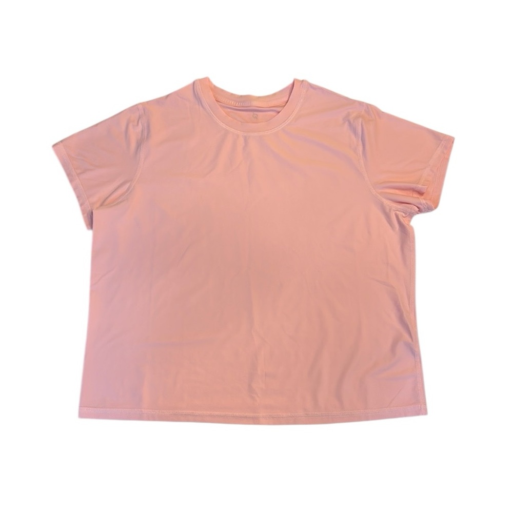 Peloton Essential Performance Crop Tee Pink Blossom